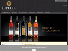 Tablet Screenshot of jupiterweinkeller.de